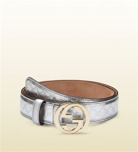 gucci belt womens silver buckle|Gucci belt silver buckle men's.